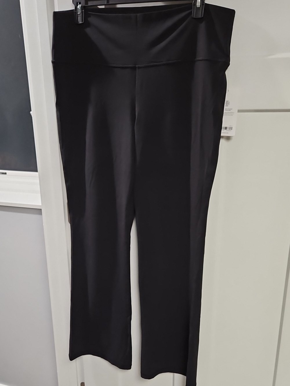 Athleta Black Wide-Leg High-Rise Pants